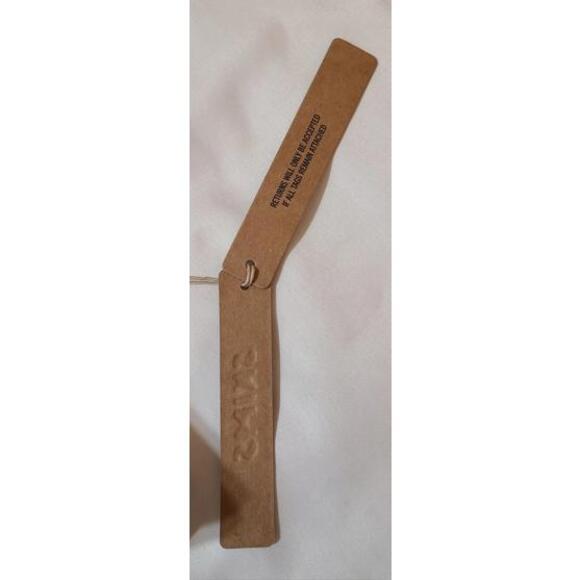 NWT Skims Neoprene Makeup Bag Sz Small 7x5 Onyx Embossed Pouch Clutch Shapewear - Picture 8 of 9